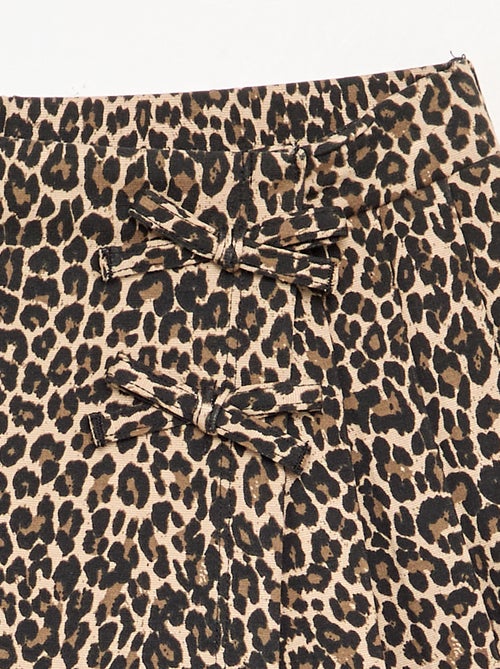 Jupe short à motif - Kiabi