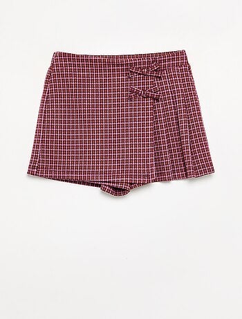 Jupe short à motif