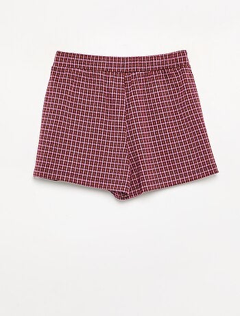 Jupe short à motif