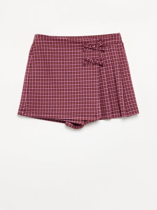 Jupe short à motif - Kiabi Jupe short à motif - Kiabi