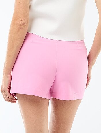 Jupe short à taille haute