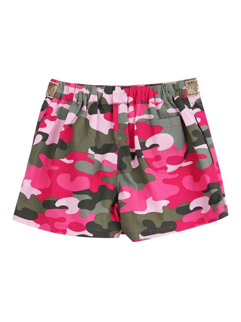Jupe Short  Camouflage   - Deux-en-Un  JADE - La Faute à Voltaire Rose - Kiabi