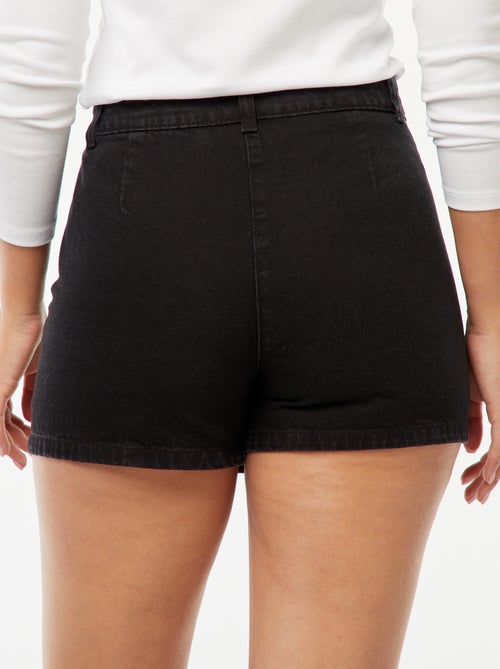 Jupe short courte en denim - Kiabi