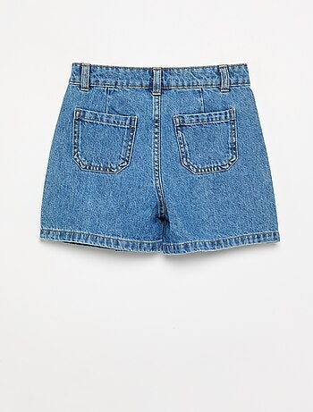 Jupe short courte en jean