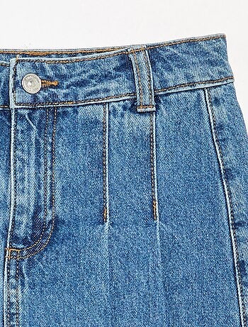 Jupe short courte en jean