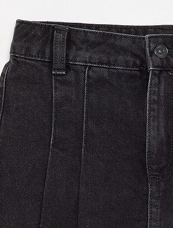 Jupe short courte en jean