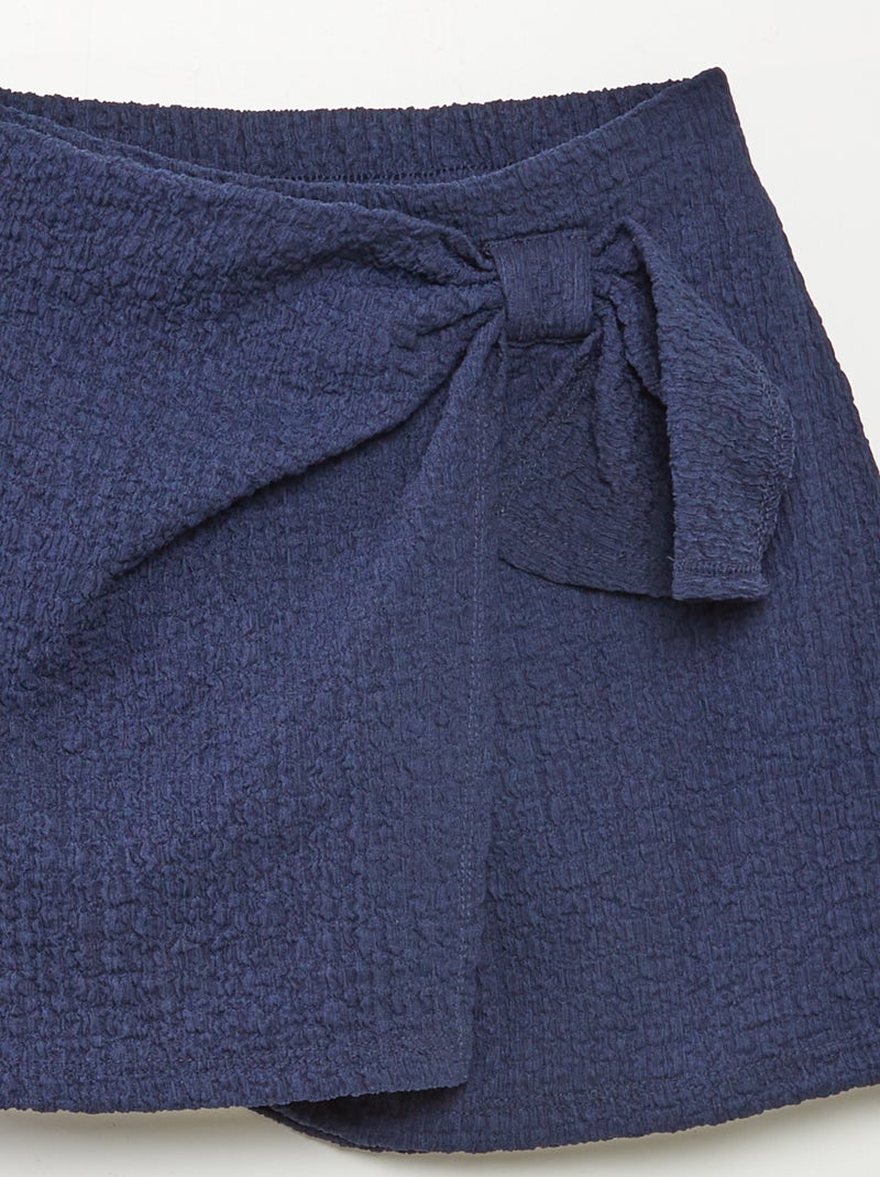 Jupe short courte NOIR - Kiabi