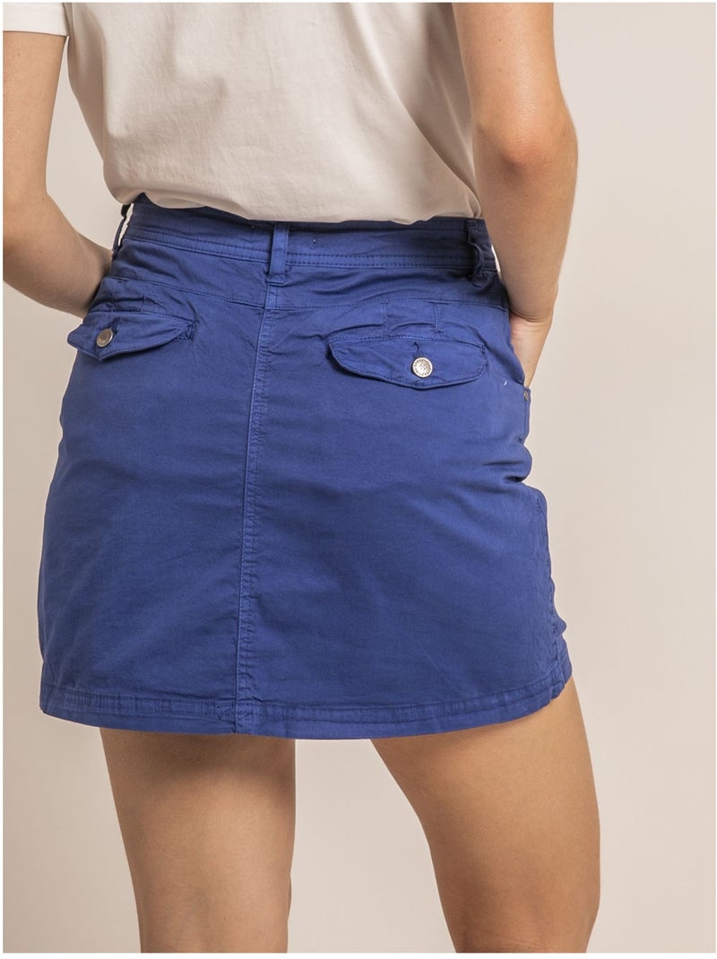 Jupe-short courte xomia Bleu roi - Kiabi