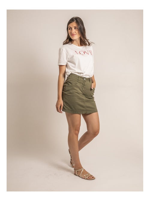 Jupe short courte XOMIA - Kiabi