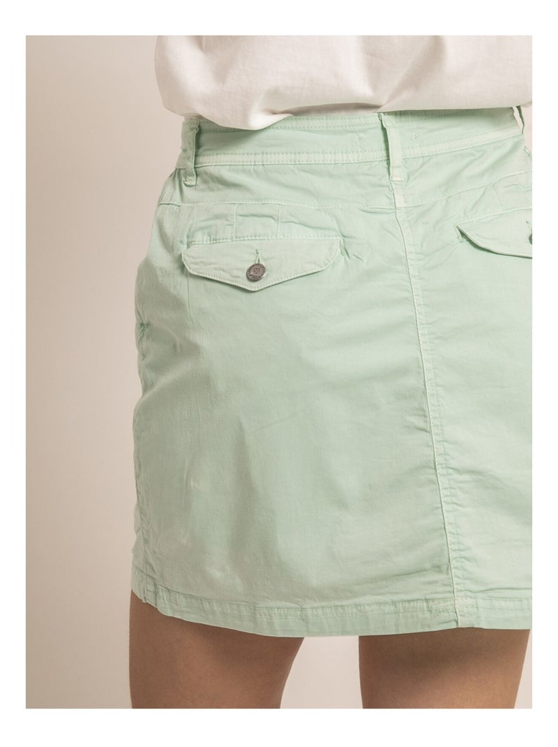 Jupe short courte XOMIA Vert d'eau - Kiabi