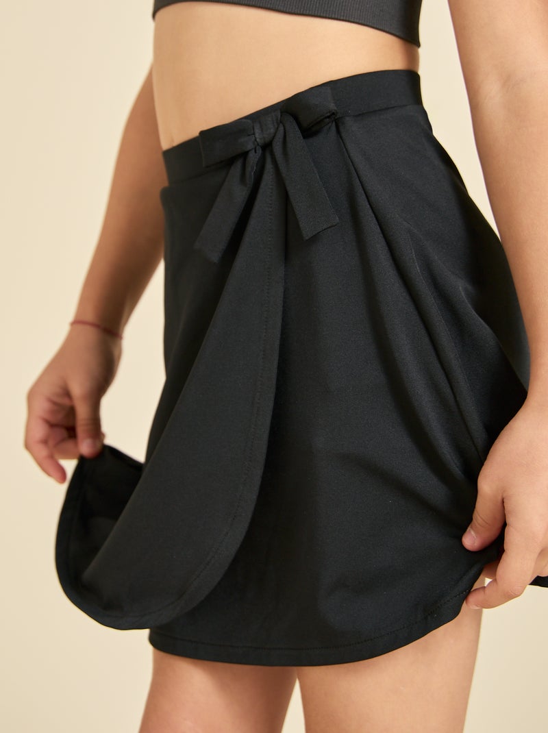 Jupe short de sport - (ekstract) Noir - Kiabi