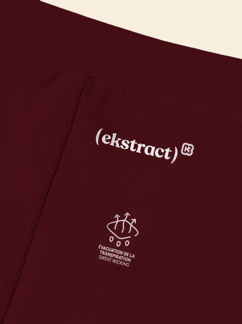 Jupe short de sport - (ekstract) Rouge - Kiabi