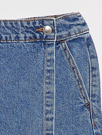 Jupe short en denim