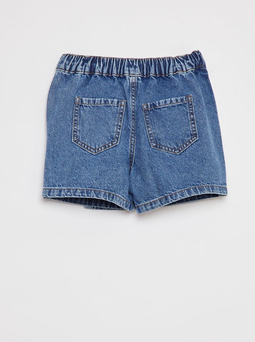 Jupe short en denim - Kiabi