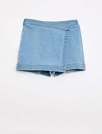 Jupe-short en denim