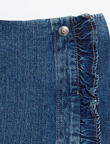Jupe short en denim