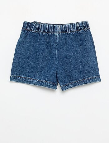 Jupe short en denim