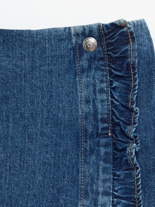 Jupe short en denim - Kiabi Jupe short en denim - Kiabi