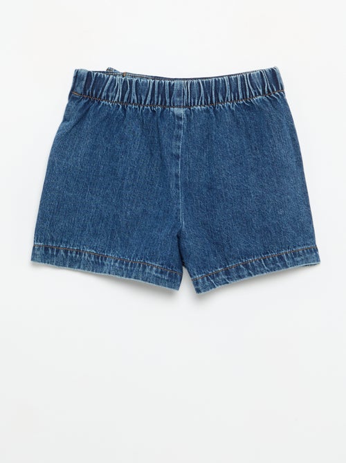 Jupe short en denim - Kiabi Jupe short en denim - Kiabi