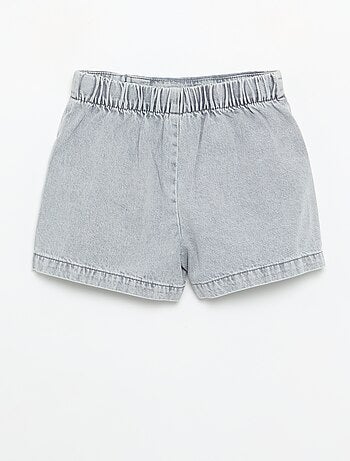 Jupe short en denim