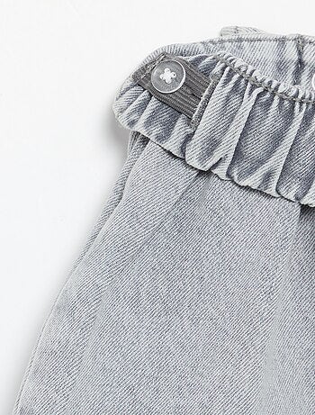 Jupe short en denim