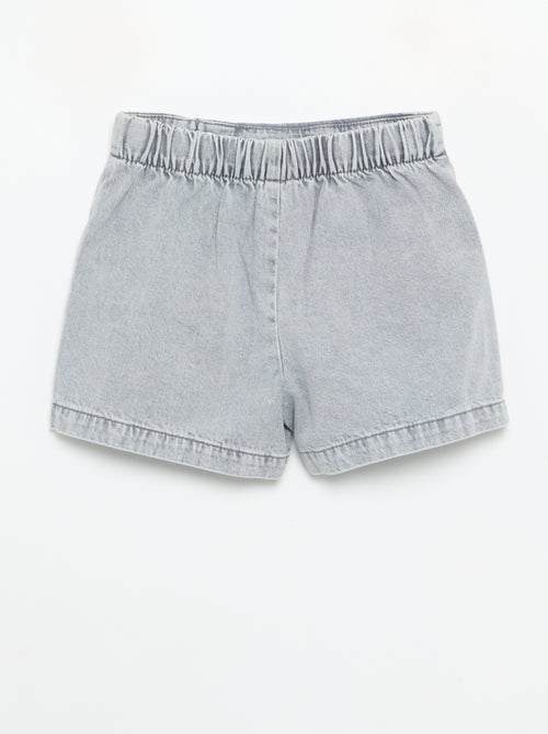 Jupe short en denim - Kiabi