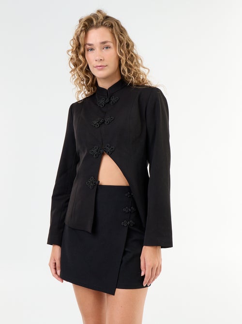 Jupe short en détail mandarin - Kiabi