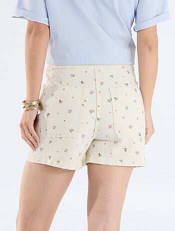Jupe short en jean