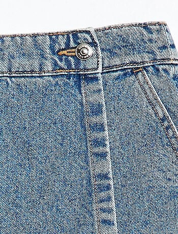 Jupe short en jean