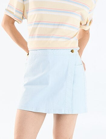 Jupe short en jean