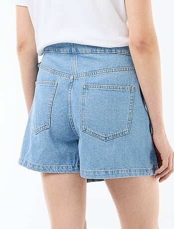 Jupe short en jean