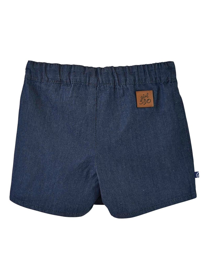 JUPE SHORT EN JEAN CAROLE Bleu - Kiabi