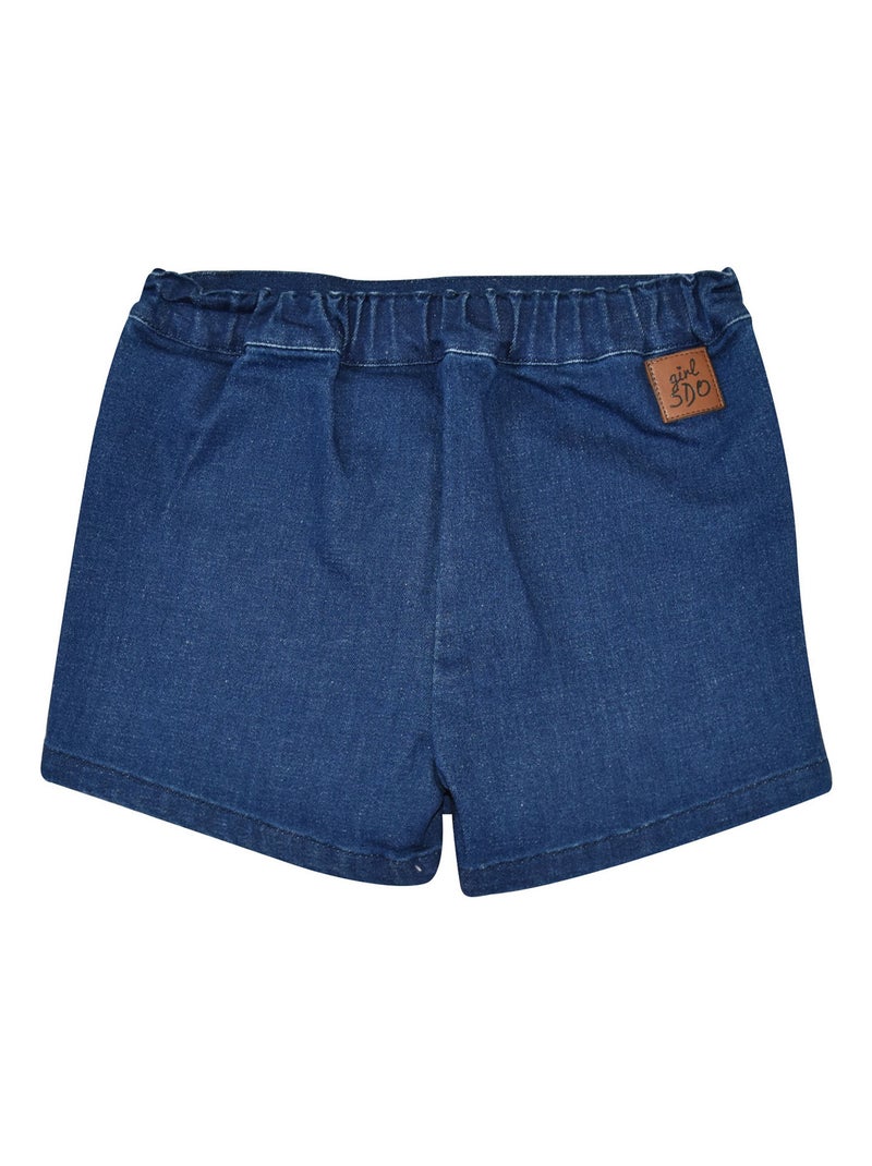 JUPE SHORT EN JEAN ELODIA Bleu - Kiabi