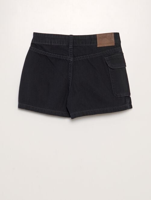 Short Court Rose Et Gris Kiabi - Taille 7/8 Ans | Occasion Très Bon état Thème E.T.