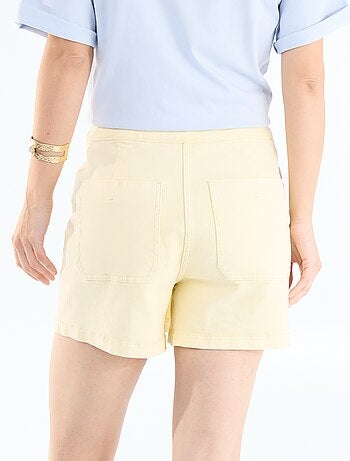 Jupe short en jean