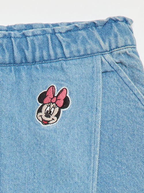 Jupe-short en jean 'Minnie' 'Disney' - Kiabi