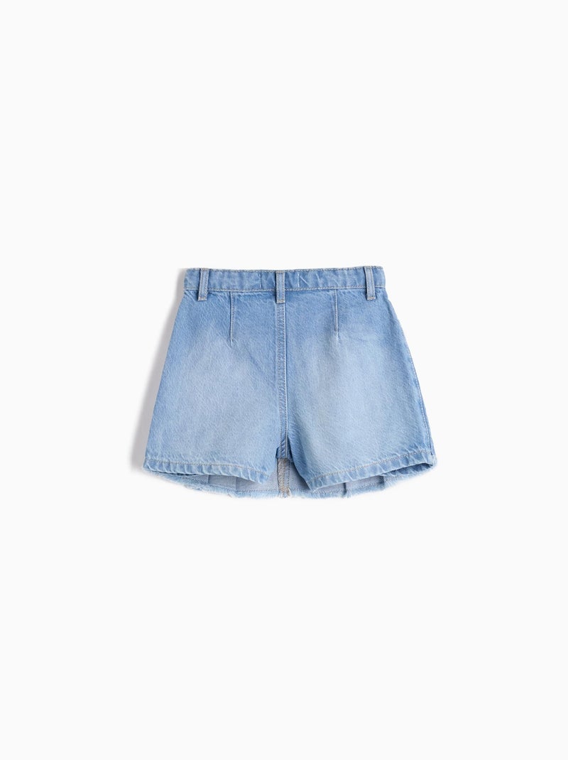Jupe short en jean  MO Fashion Bleu - Kiabi