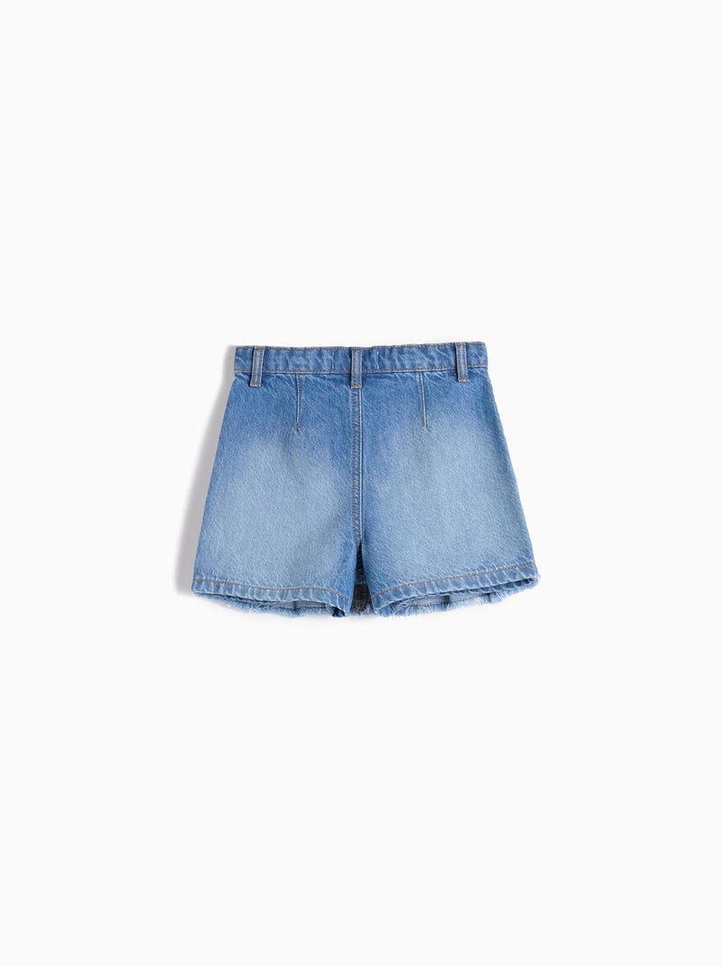 Jupe-short en jean MO Fashion Bleu - Kiabi