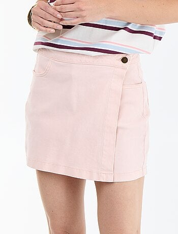 Jupe short en jean