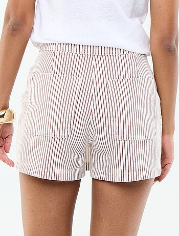 Jupe short en jean