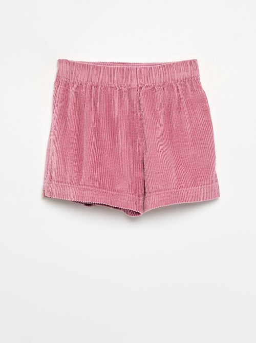 Jupe short en velours côtelé - Kiabi Jupe short en velours côtelé - Kiabi