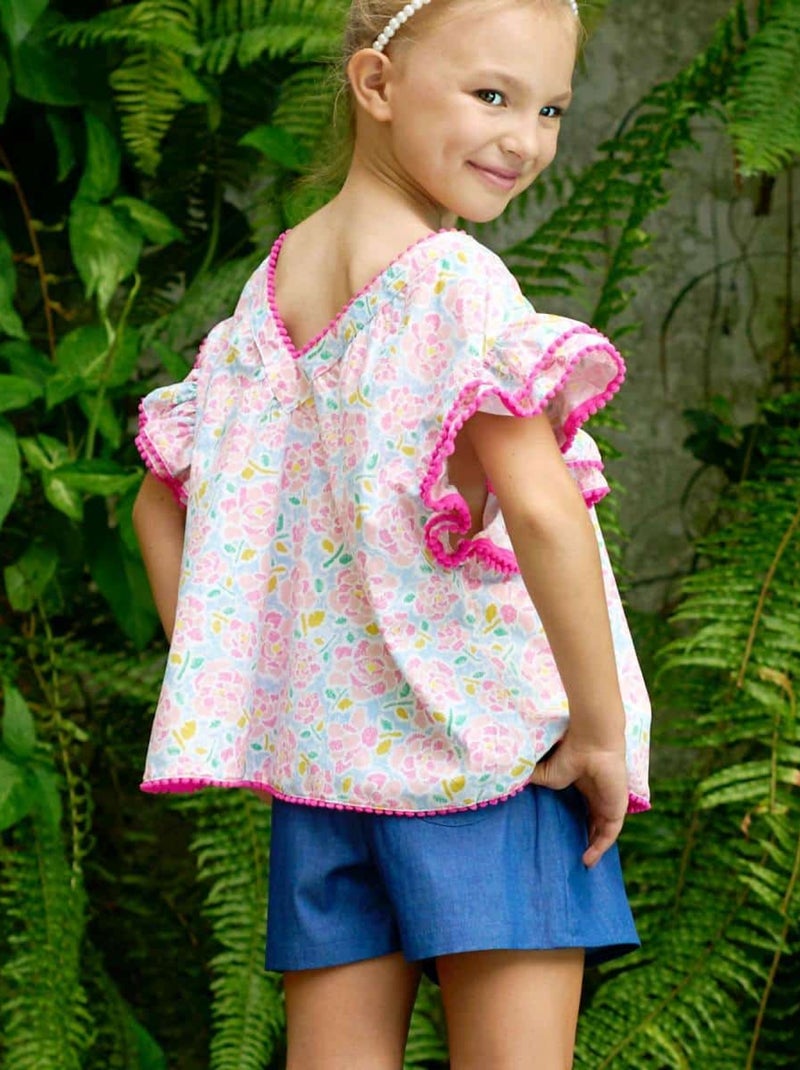 Jupe / Short   Été   Deux-en-Un  JADE - La Faute à Voltaire Bleu foncé - Kiabi