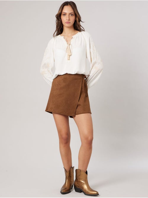 Jupe short femme 'deeluxe' - Kiabi Jupe short femme 'deeluxe' - Kiabi