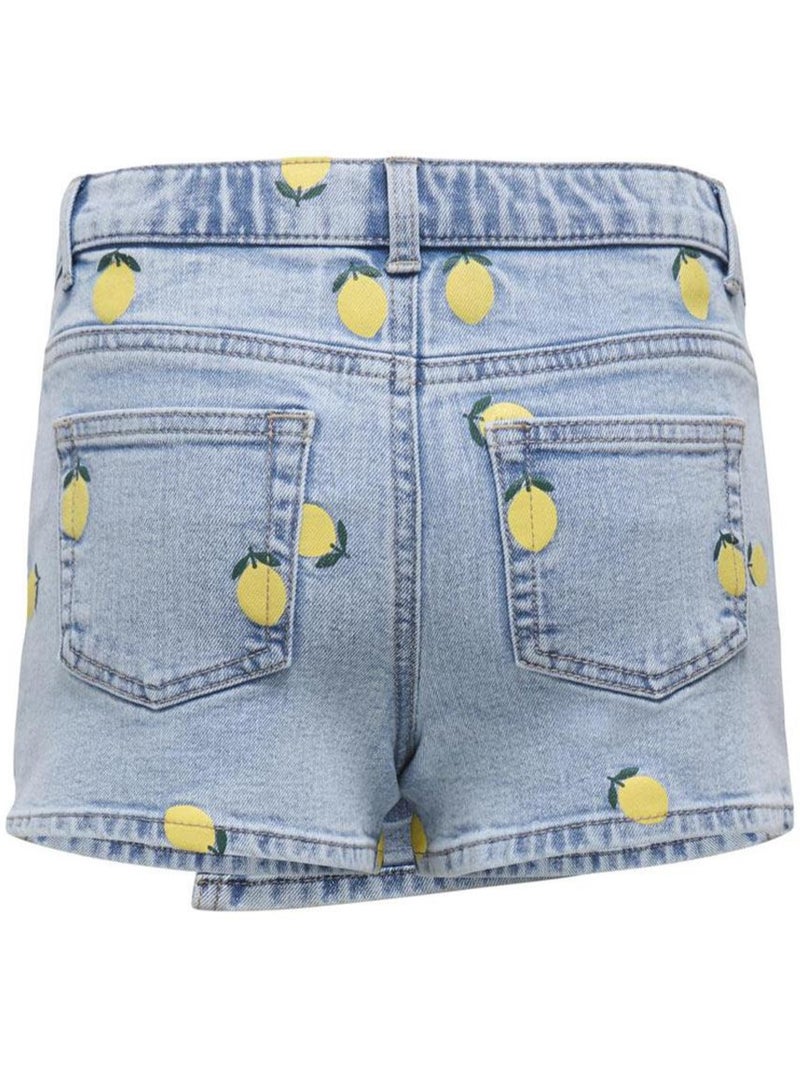 Jupe Short Fille Kids ONLY Bleu - Kiabi