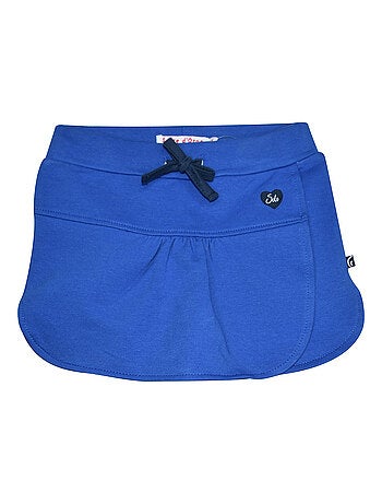 JUPE SHORT FILLE MOLLETON FRIDOLINE