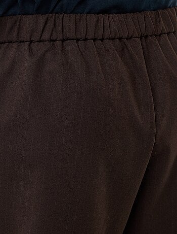 Jupe short fines rayures