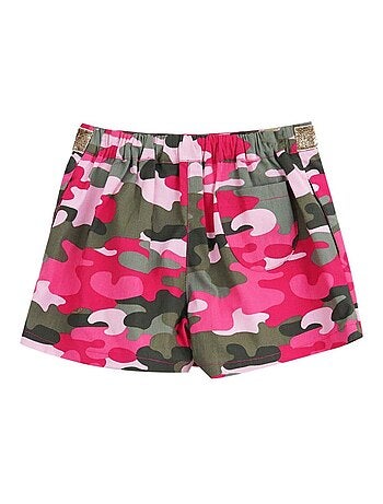 Jupe / Short Imprimé Camouflage Deux-en-Un JADE - La Faute à Voltaire