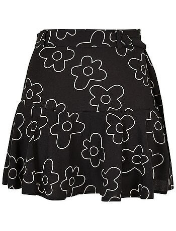 Jupe-short motif/style fleur - urban classics