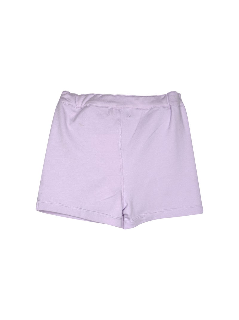 JUPE SHORT NOLA MOLLETON ENFANT Violet - Kiabi