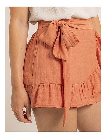 Jupe-short portefeuille XABERI
